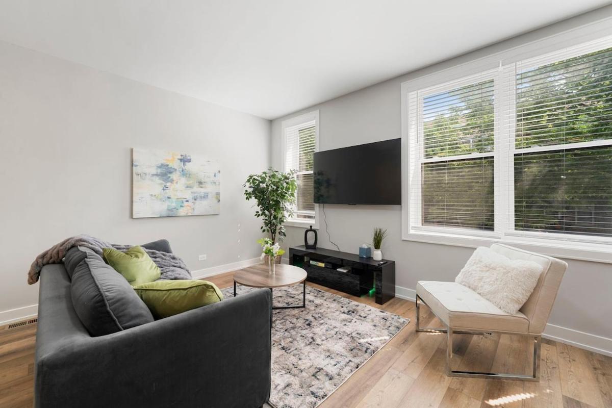 2 Bed & 3 Bath Chicago Condo Exteriör bild