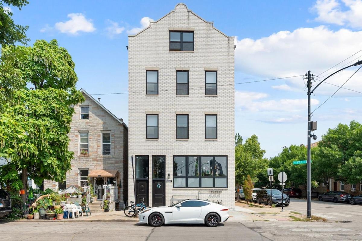 2 Bed & 3 Bath Chicago Condo Exteriör bild